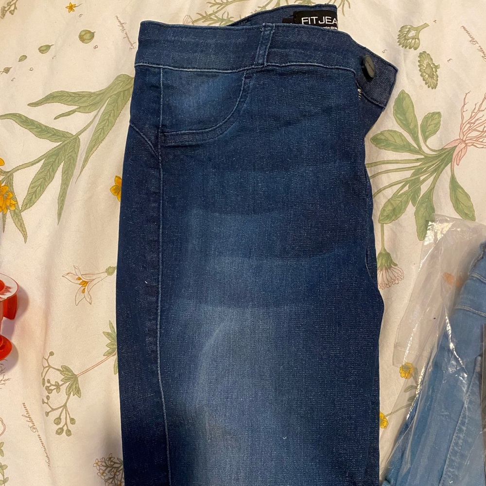 Fit Jeans - Contour Mid Waist FitJeans Space Blue